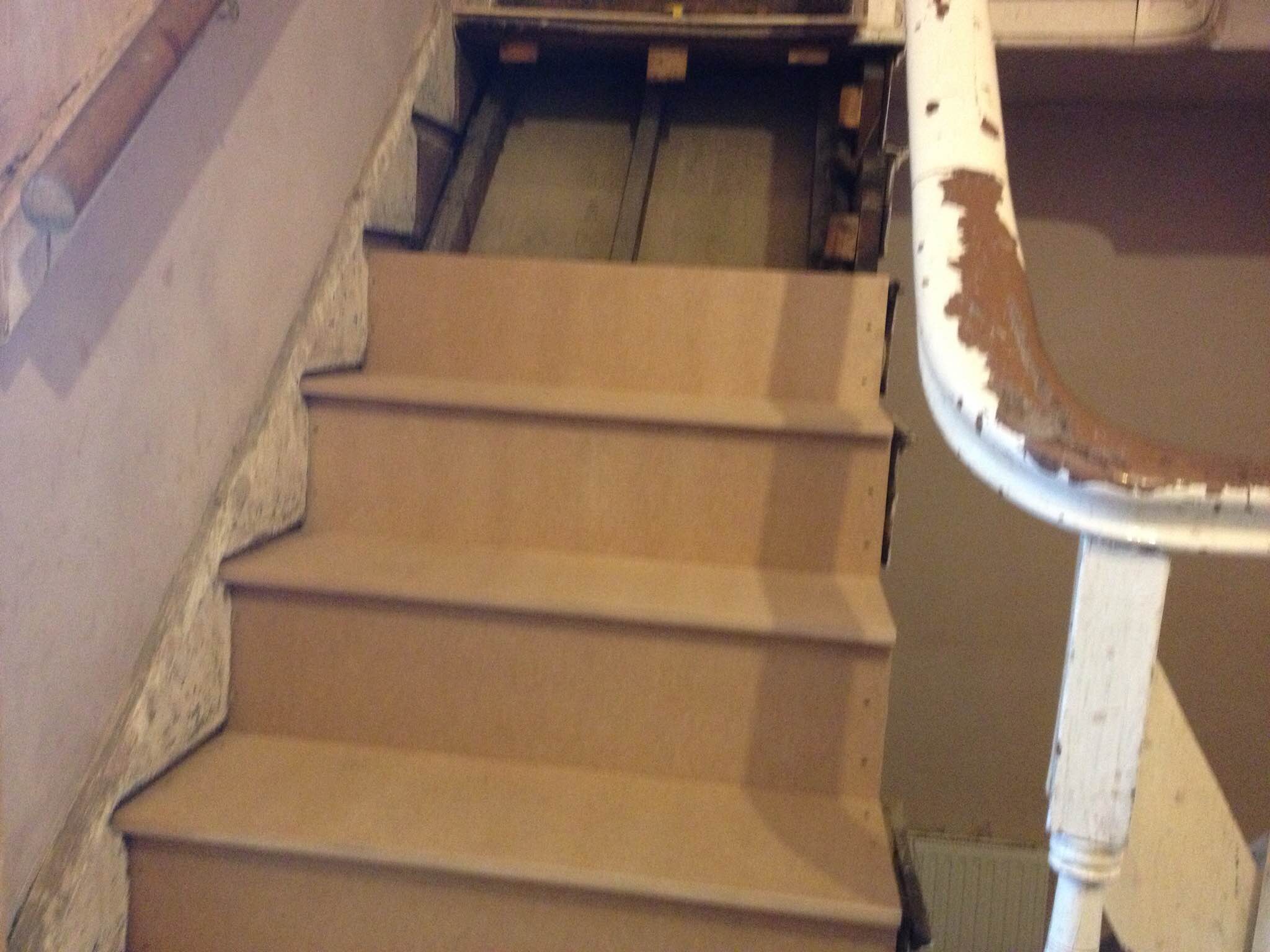 wooden staircases repair hull