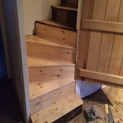 Staircase Undergone our Repairs